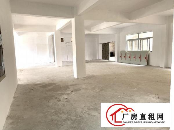  清溪三中新出临街厂房二楼带装修650平米出租，现成水电