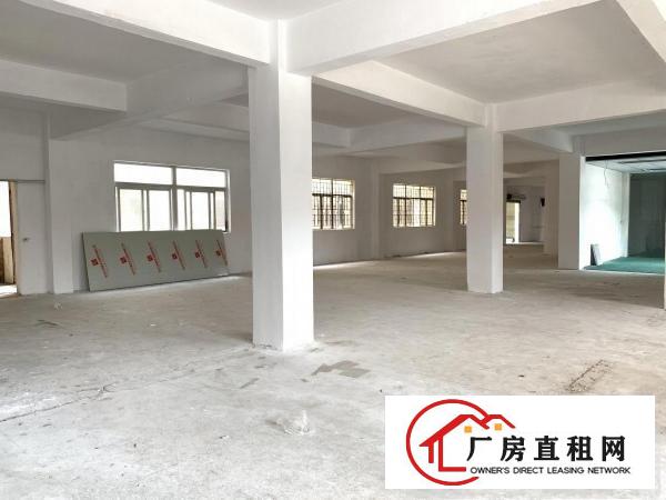  清溪三中新出临街厂房二楼带装修650平米出租，现成水电