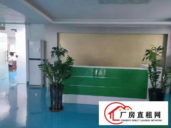  出租樟木头镇樟洋区310平方厂房，现成地坪漆，精装修