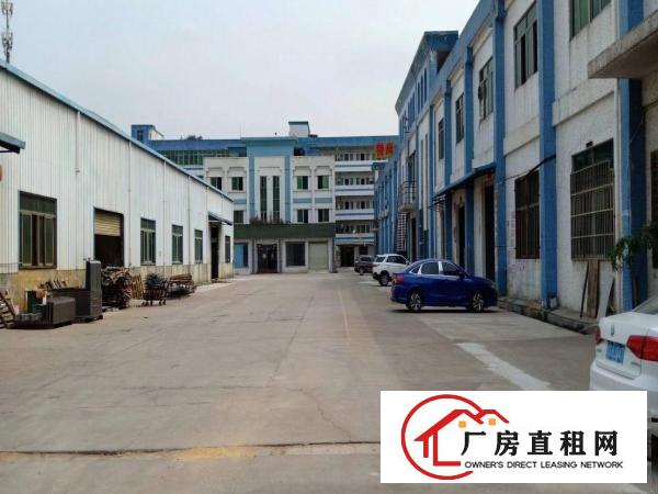  樟木头大马路边工业园一楼楼上钢构仓库厂房出租1000平起分租