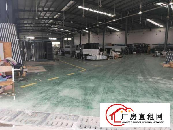  原房东小独院厂房带牛角1500平带地坪漆现成办公室