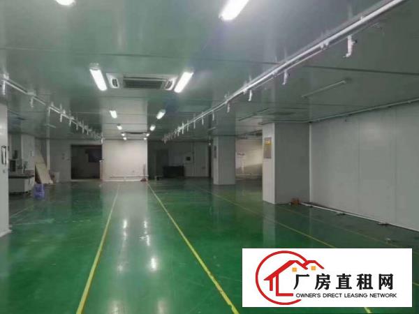  桥头朗厦工业区楼上800平方精装修厂房水电齐全交通便利原房东