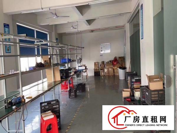  桥头李屋工业区楼上460平方厂房出租，现成水电装修
