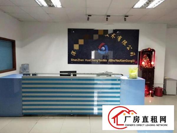  业主直租常平镇金美科技园新空二楼1300平精装修厂房出租