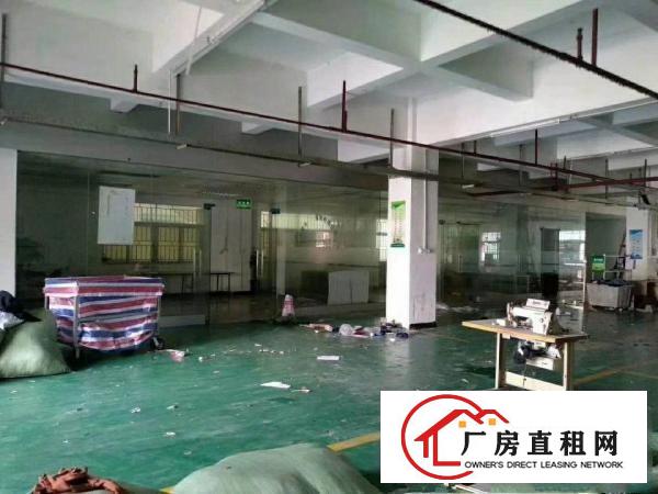  常平袁山贝工业区原房东自用厂房一楼，二楼每层750平出租