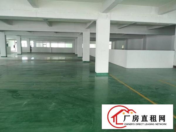  标准厂房分租2楼2000平方，办公室装修水电齐全，现成地坪漆