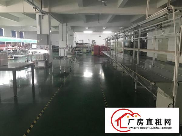  业主直租常平镇袁山贝科技园新空二楼1700平精装修厂房出租