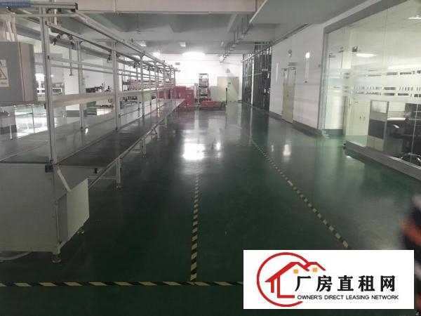  业主直租常平镇袁山贝科技园新空二楼1700平精装修厂房出租