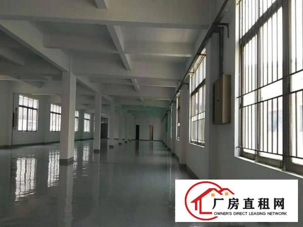  常平金美工业区全新地坪漆车间，现成前台3间办公室，水电线路齐