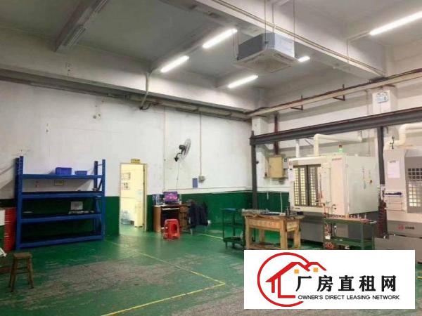  出租企石镇铁岗一楼带行车厂房650平方，有办公室精装修