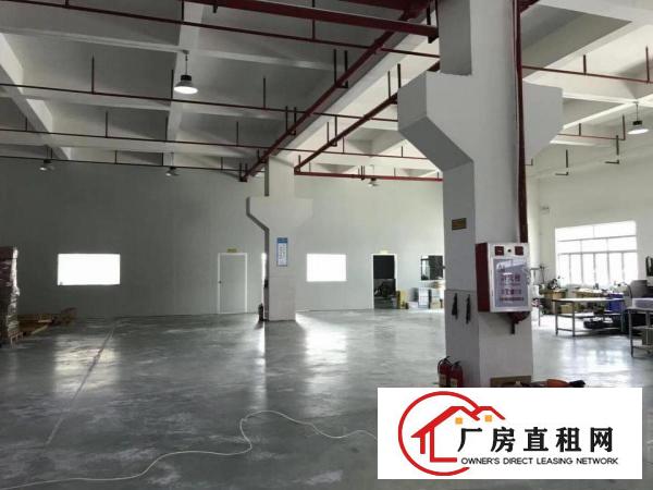  企石镇分租原房东标准楼上厂房1800平方，无公摊，可办环评
