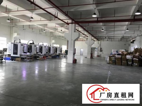  企石镇分租原房东标准楼上厂房1800平方，无公摊，可办环评
