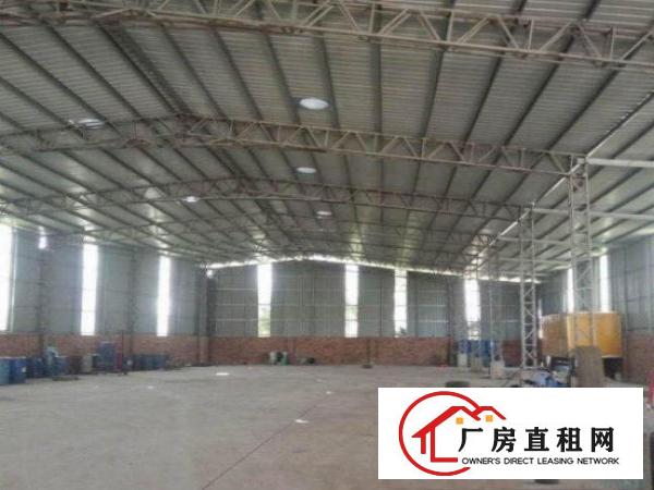  长巷原房东独院500平单层钢构厂房出租，水电齐全