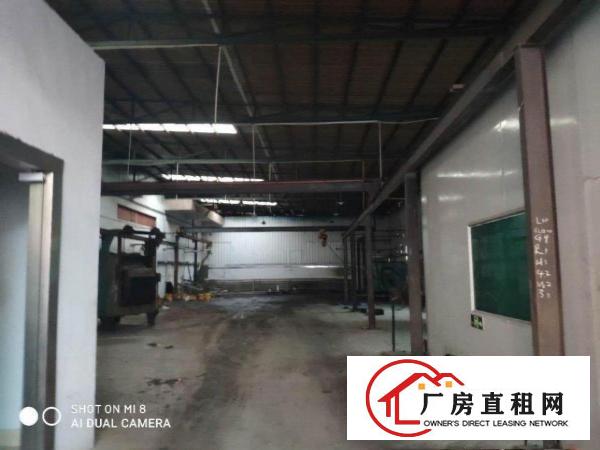  新出750平方带行车单一层厂房招租，区域新城工业区，租金18