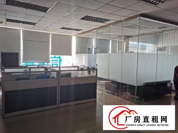  横沥模具城附近钢结构单一层厂房出租10T航车免费用现成办公室