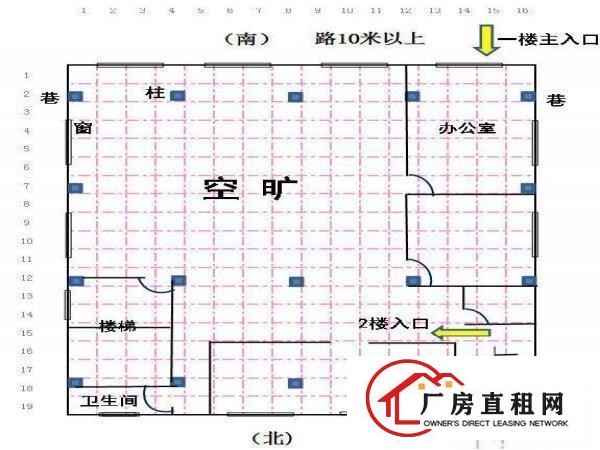 2楼招租（300㎡单层电商、直播及仓存间、小厂房、加工厂等