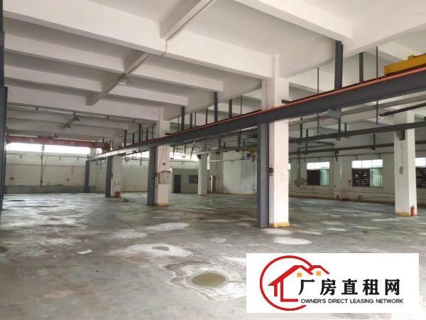  寮步原房东厂房出租一楼1000平有行车办公室装修