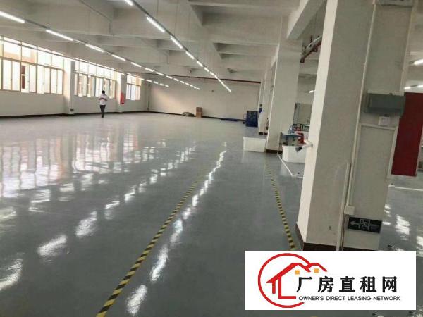  工业园刚退出新装修好三楼厂房面积1500平方米