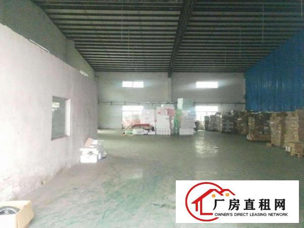  经典小独院1600平方的钢构厂房出租。