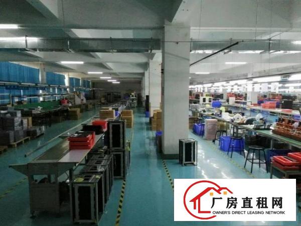  工业区楼上整层2300平出租，办公室精装，线路到位