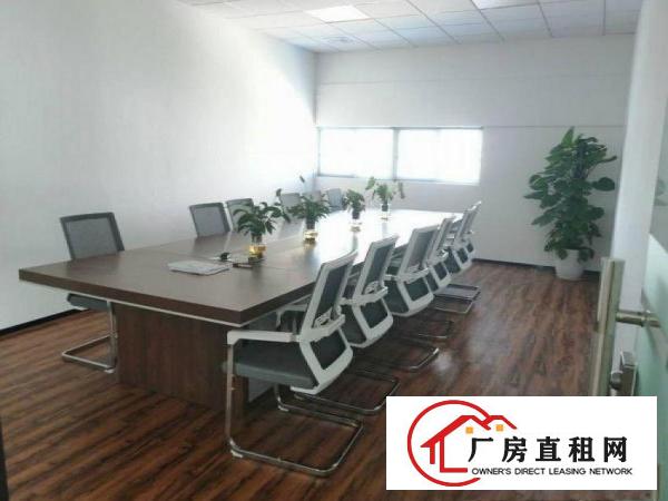 工业区楼上整层2300平出租，办公室精装，线路到位