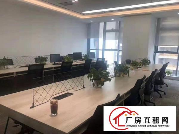  无公摊！自己用不完分租1楼1200平方现成办公室地坪漆