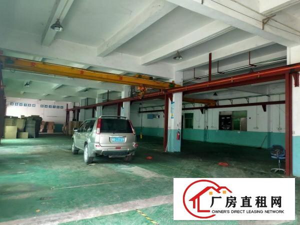  大朗原房东厂房出租一楼二楼各1100平带装修有行车