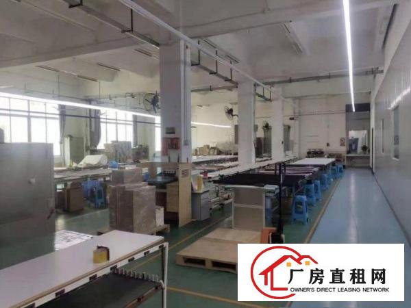 横滘新出楼上精装厂房1100平，可办环评