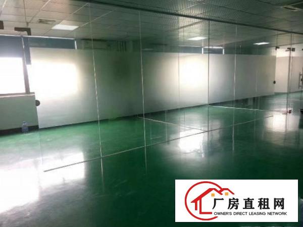  石碣新出楼上900平出租现成千级无尘车间入驻可直接生产