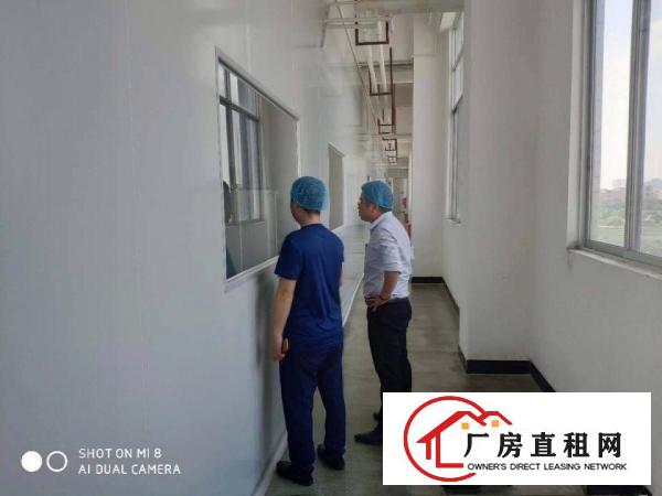  食品厂分租四楼1000平，现成无尘车间，现成装修，现成环评