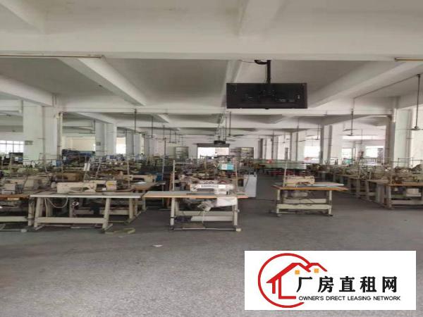  高埗新出标准三楼厂房出租1200平，主干道边，院子空地很大