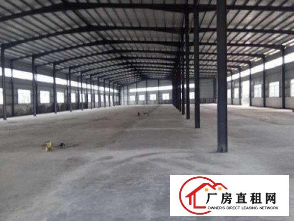  望牛墩4500平方高度9米全新钢构厂房出租水电消防齐全，交通
