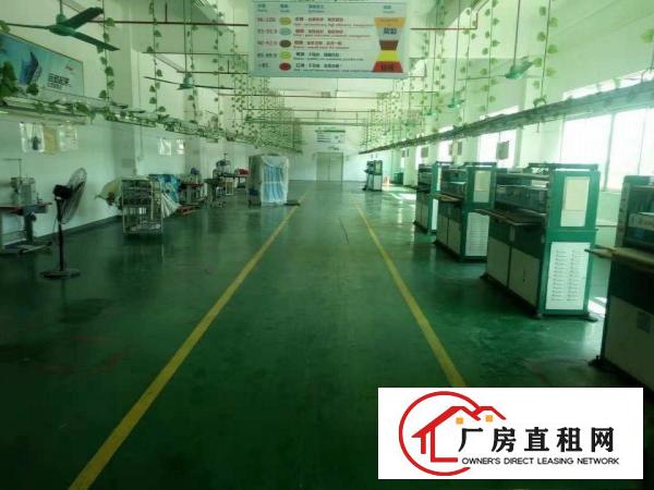  万江简沙洲标准厂房楼上1500平米厂房出租现成办公室