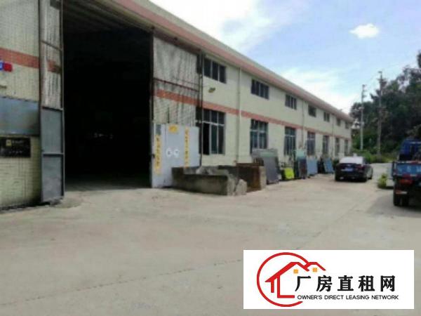  万江环城路边独院单一层厂房6000平方出租带消防喷淋带绿化