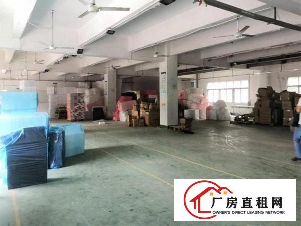  万江蚬涌二楼880平方厂房配2吨加大电梯水齐全有精装修办公室