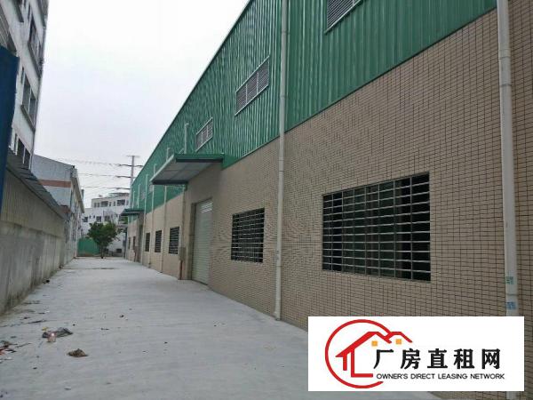  万江石美工业区新空出单一层厂房800平方