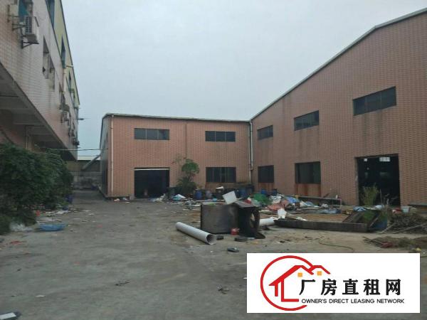  万江石美工业区新空出单一层厂房800平方