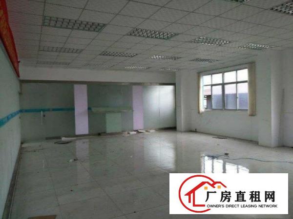  万江新出楼上整层精装修厂房实际面积出租水电齐全1200平