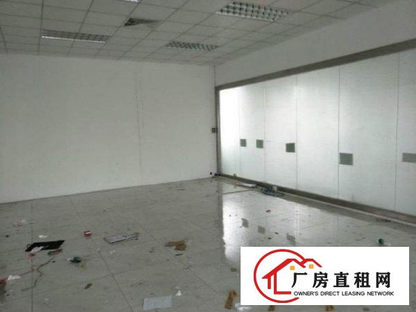  万江新出楼上整层精装修厂房实际面积出租水电齐全1200平