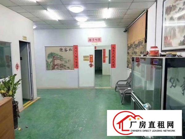  出租道滘镇昌平精装修厂房楼上680平方，有前台，办公室