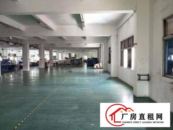  小河标准厂房三楼1350平方招租有地坪漆,带装修