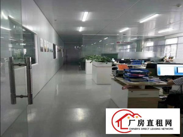  昌平免租期空出3楼1200平厂房带装修无公摊
