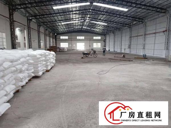  道滘原房东独院厂房出租3700平，滴水8米，可以分租价格美丽