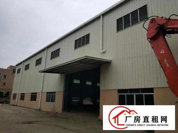  中堂工业园3000平方单层钢构带行车高度12米出租空地大