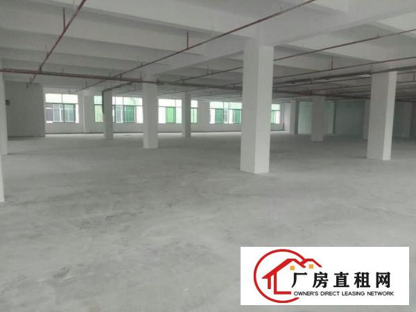  中堂标准工业区楼上1500平方厂房出租两部三吨货梯空地大