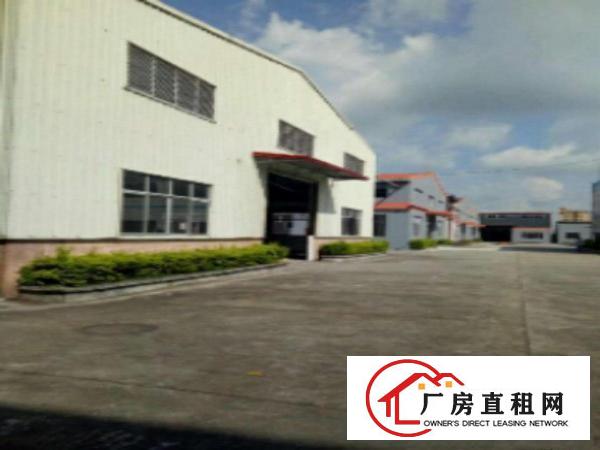  中堂工业区钢结构单一层滴水10米6500厂房仓库出租带牛角