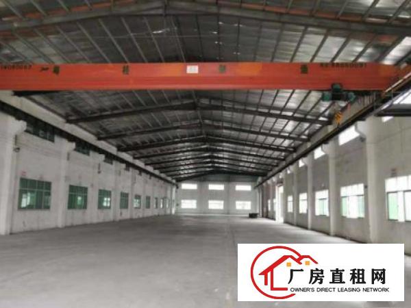  中堂工业园3000平方单层钢构带行车，滴水12米出租招租