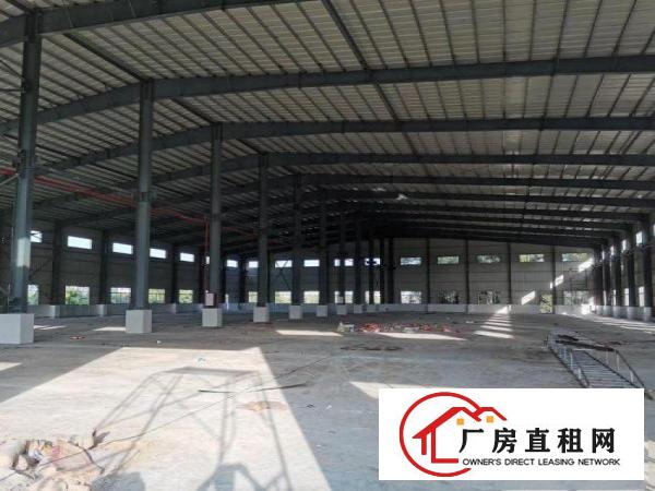  出租中堂鹤田工业区全新单一层钢构500平方厂房带牛角可装航吊