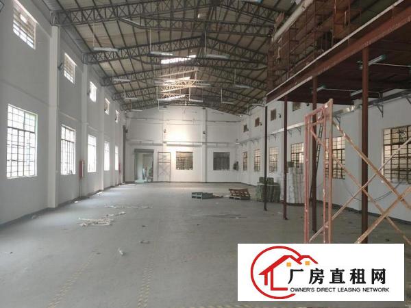  中堂镇独院单一层1000方厂房宿舍400方出租，可办环评