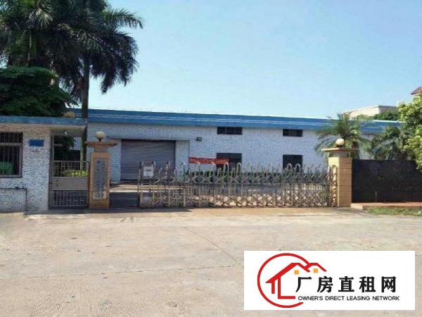  中堂潢涌工业区原房东出租新建独院单一层厂房3500平
